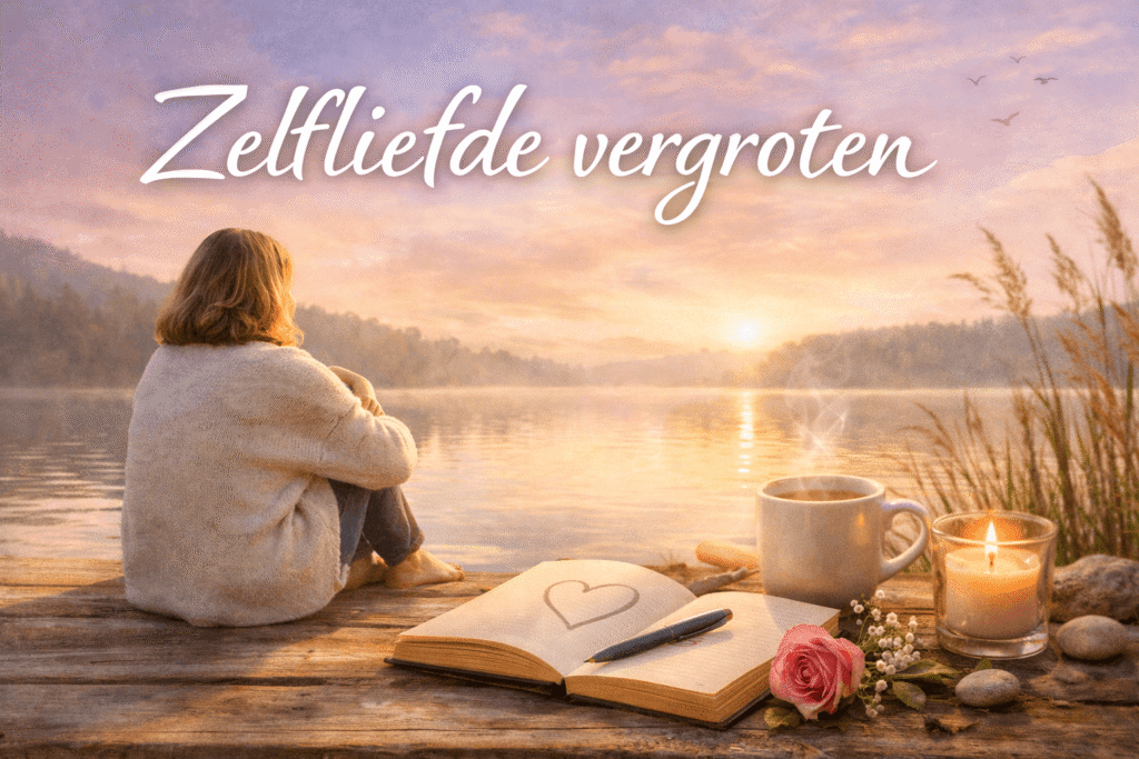 Zelfliefde aan oever